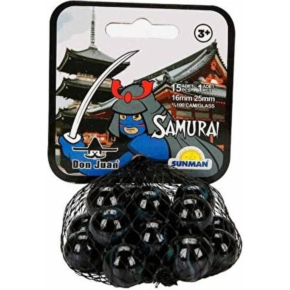 Don Juan Misket 15+1 Samurai - Renkli Oyun Seti Fiyatı