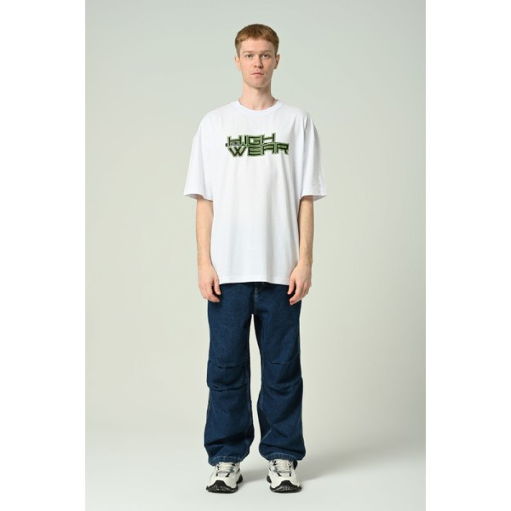 Don Q Shot Erkek Yazı Baskılı Oversize Kısa Kollu T-Shirt Erkek T-shirt Fiyatı