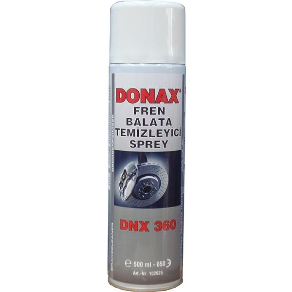 Donax Fren Balata ve Parça Temizleme Spreyi 500 ml Bakım Spreyleri Fiyatı