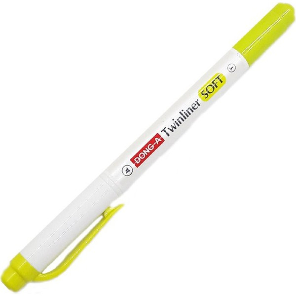 Dong-A Twinliner Soft Fosforlu Kalem Limon Yeşili No:93 Fosforlu Kalem Fiyatı