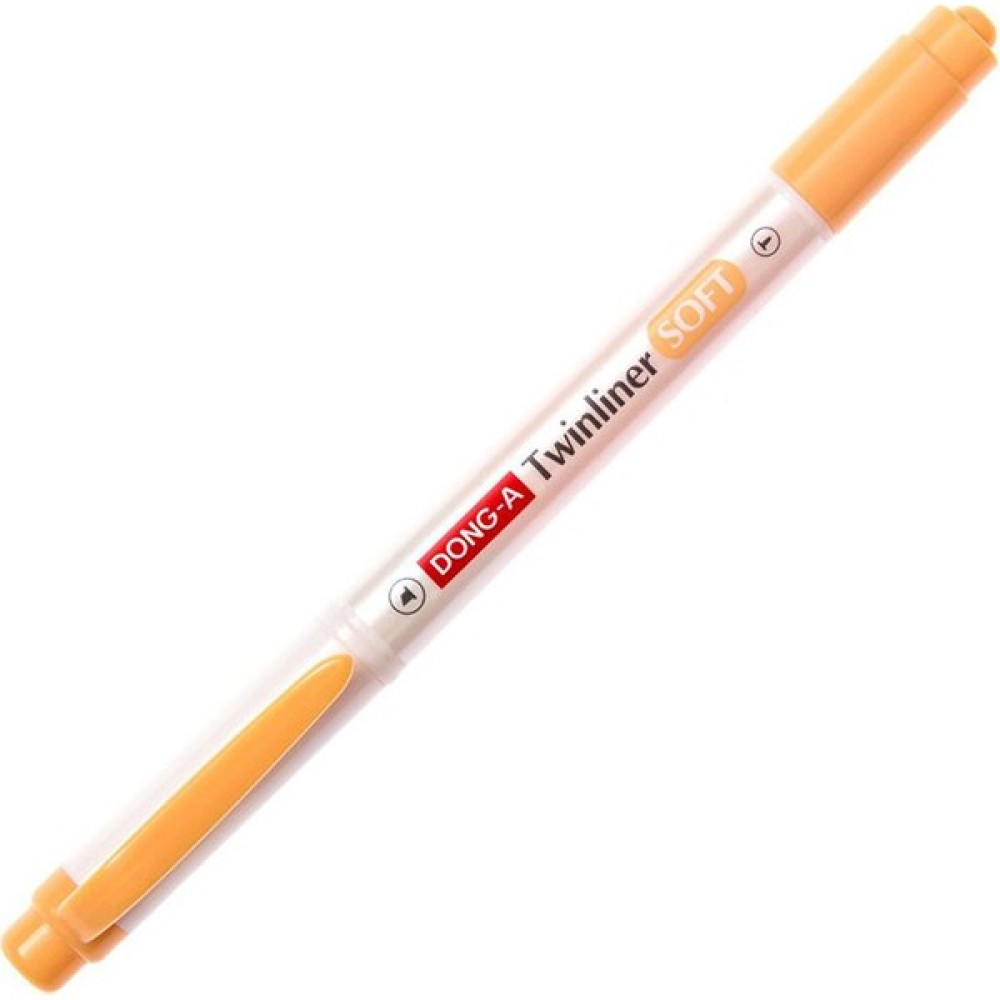 Dong-A Twinliner Soft Fosforlu Kalem Neon Turuncu No:10 Fosforlu Kalem Fiyatı