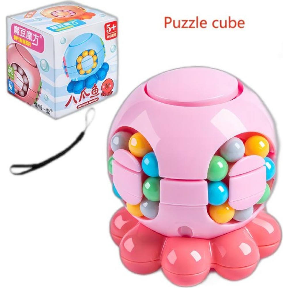 Dongneng Ahtapot Puzzle Küp Zeka Oyuncağı - Pembe (Yurt Dışından) - 1 Oto Boyaları Fiyatı