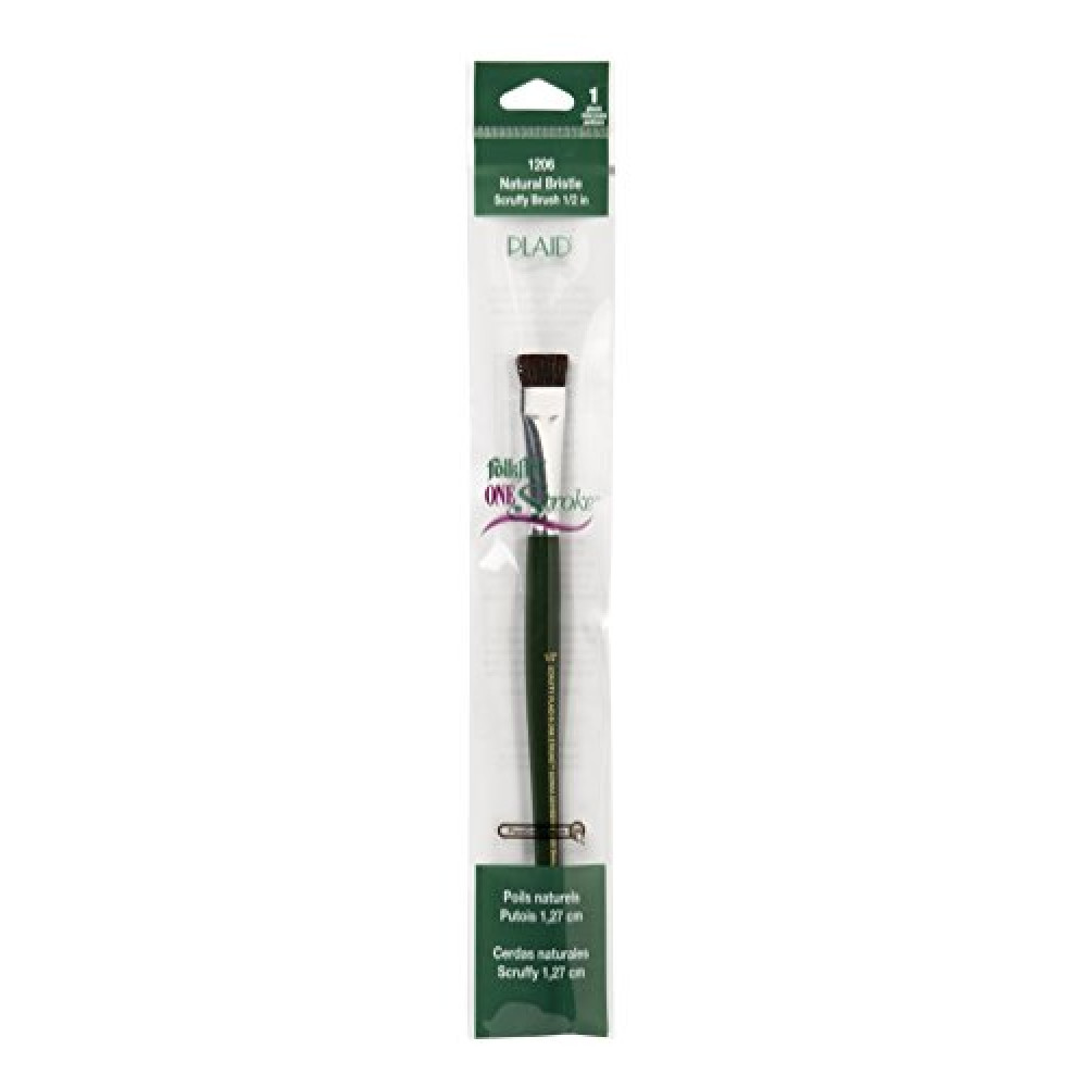 Donna Dewberry One-Stroke Brush-1/2 Inch Scruffy