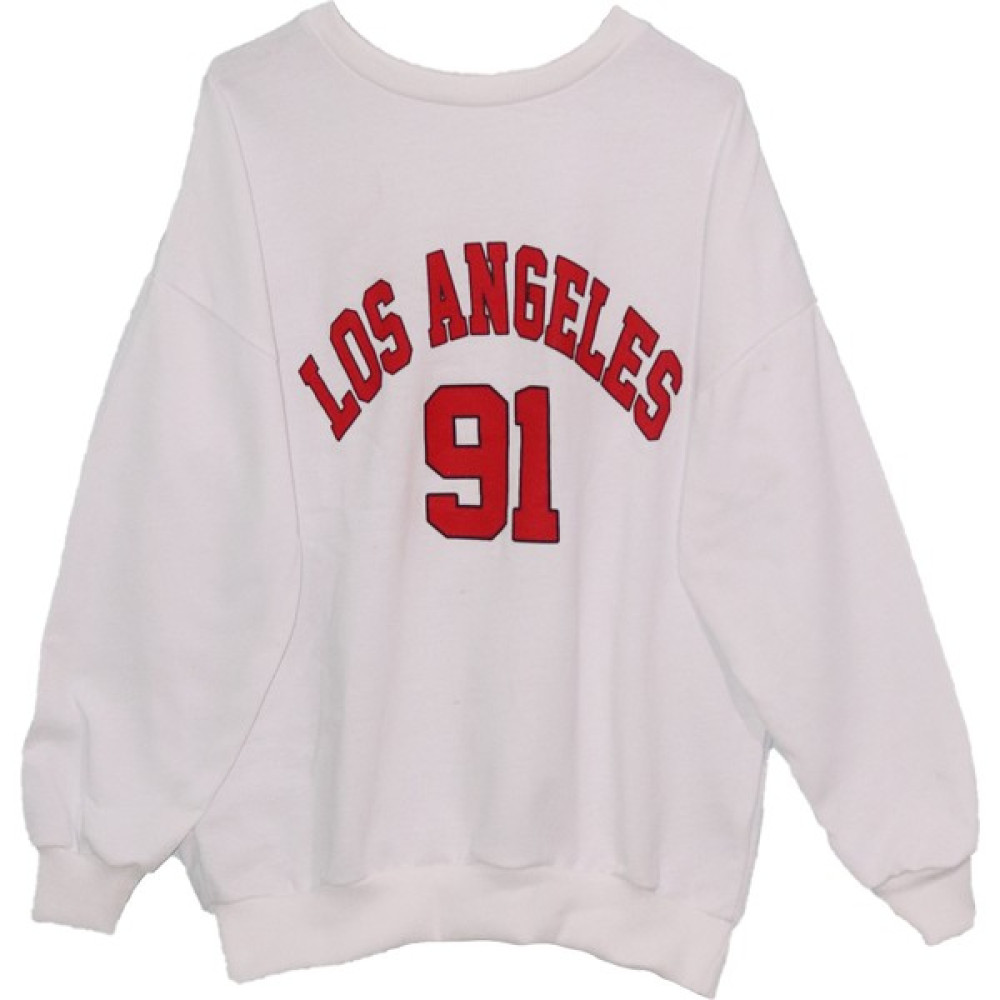 Donna Tocca Bisiklet Yaka Baskılı Oversize Sweatshirt Bayan Sweatshirt Fiyatı