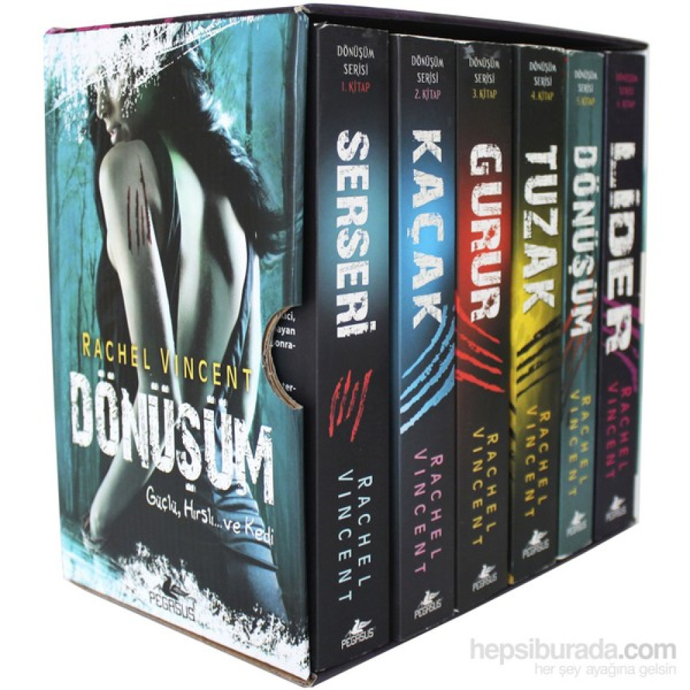 Dönüşüm Serisi Kutulu (6 Kitap) - Rachel Vincent Bilim Kurgu & Fantastik Fiyatı