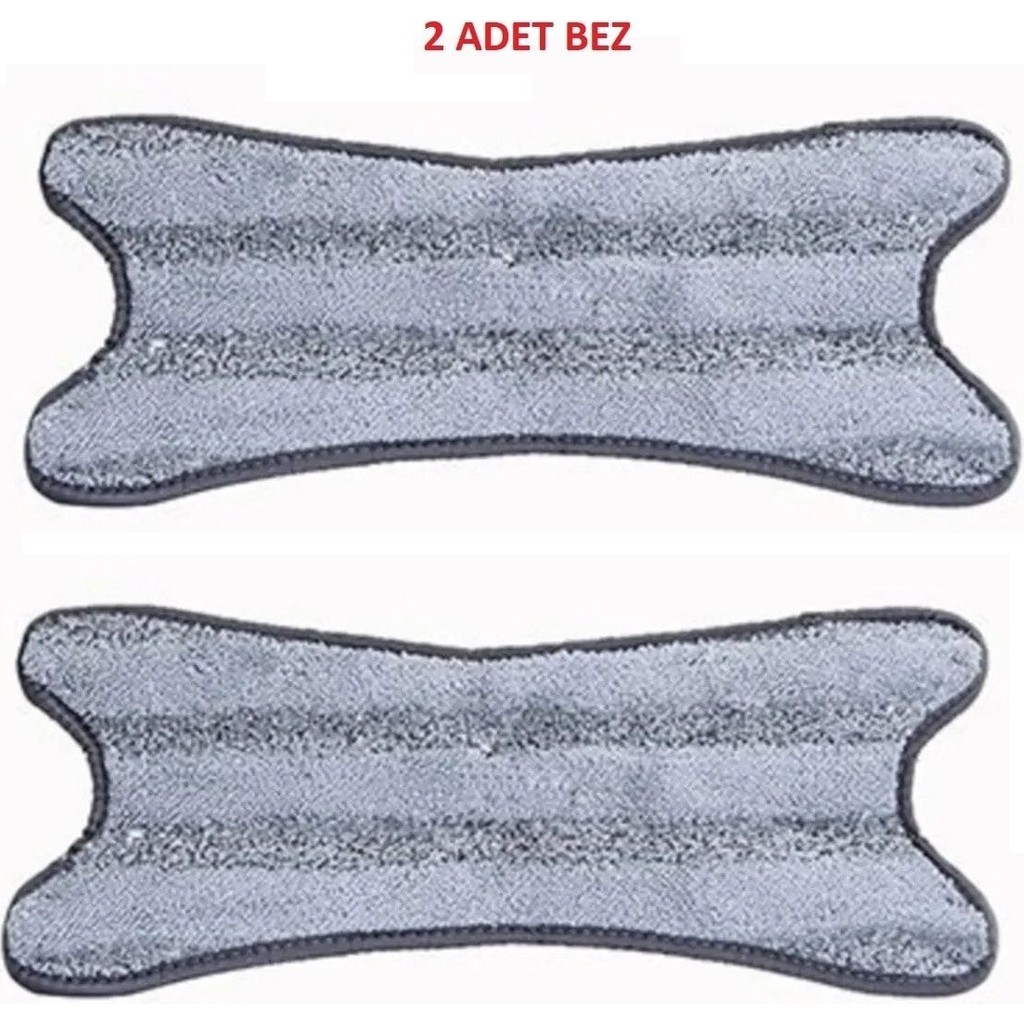Doori 2 Adet Xmop Yedek Bez Micro Fiber x Mop Yedek Bez - Gri Diğer Fiyatı