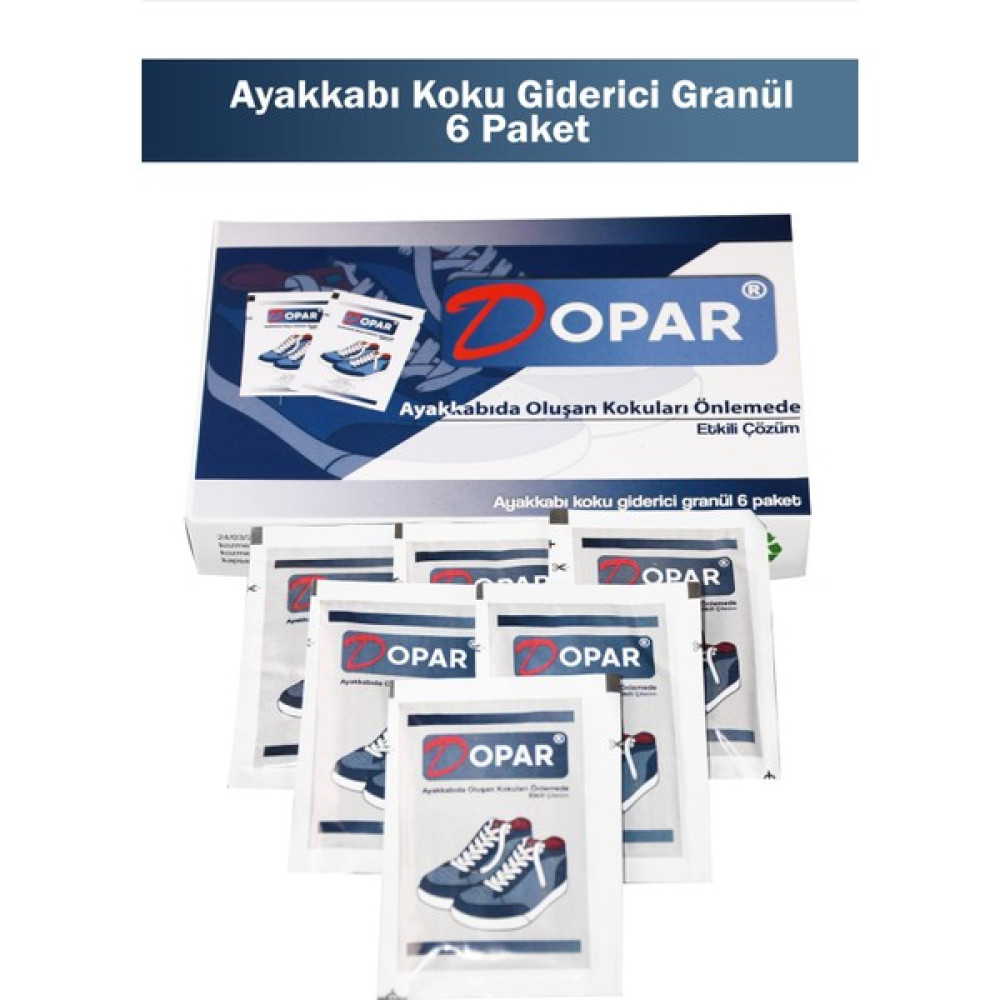 Dopar Ayakkabı Koku Giderici Granül Pudra Toz - 1 Ayak Bakımı Fiyatı