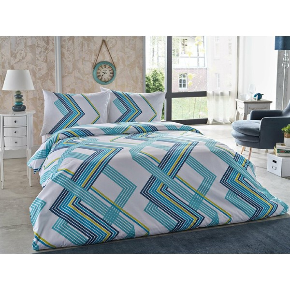Doqu Home Armoni Miray Tek Kişilik Nevresim Seti - 160x220 cm - Turkuaz Nevresim Takımı Fiyatı