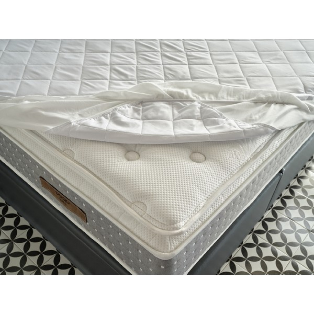 Doqu Home Comfyline Façalı Alez 180 x 200 cm - Beyaz Alez / Yatak Koruyucu Fiyatı