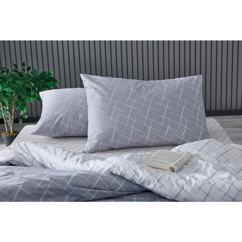 Doqu Home Easy Cotton Glimmer Nevresim Takımı Çift Kişilik - Gri - 200 x 220 cm Nevresim Takımı Fiyatı