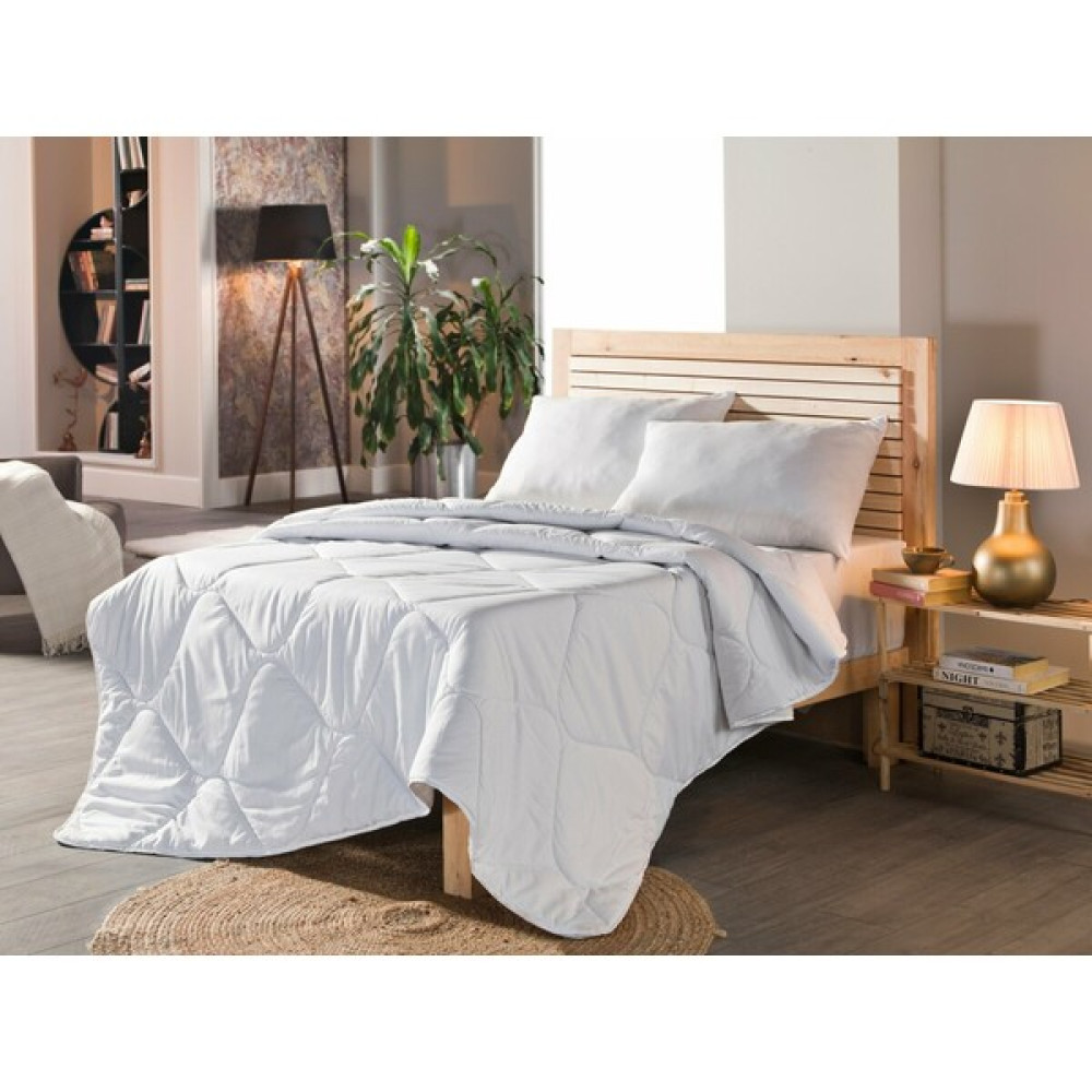 Doqu Home Festival Microfiber Tek Kişilik Yorgan - 155 x 215 cm - (Kenya)Black-TrueWhite Yorgan Fiyatı