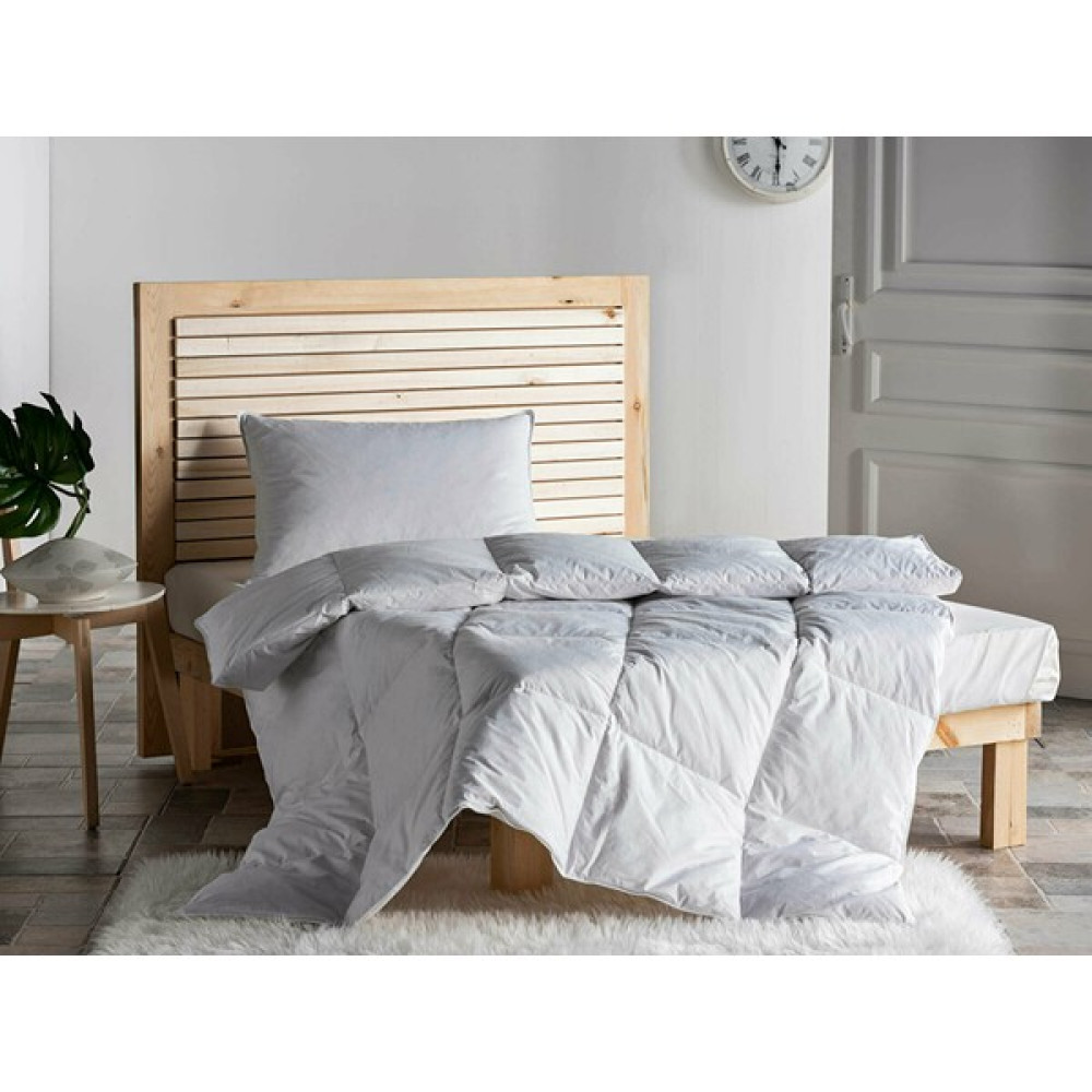 Doqu Home Kaz Tüyü Çift King Size Yorgan - 215 x 235 cm - Beyaz Yorgan Fiyatı