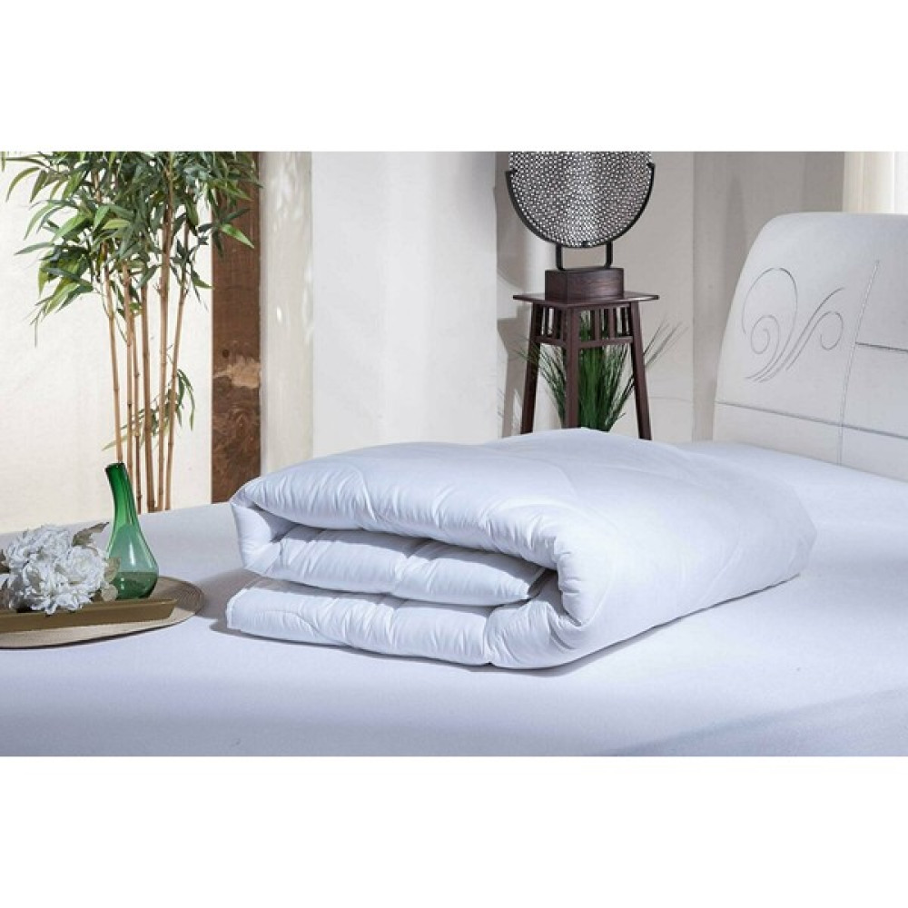 Doqu Home Microfiber Tek Kişilik Yorgan - 155 x 215 cm - Beyaz Yorgan Fiyatı