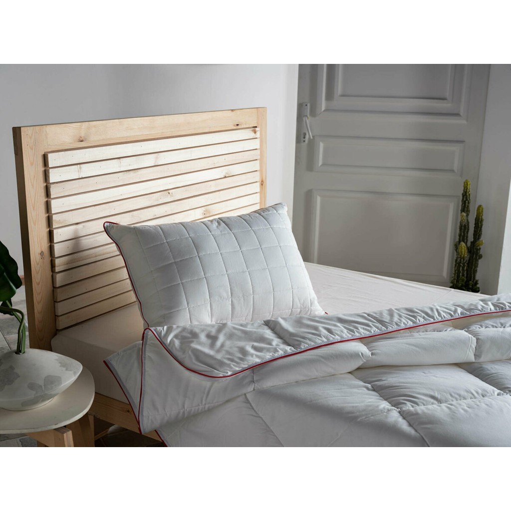 Doqu Home Naturel Yastık - 50 x 70 cm - Beyaz Yastık Kılıfı Fiyatı