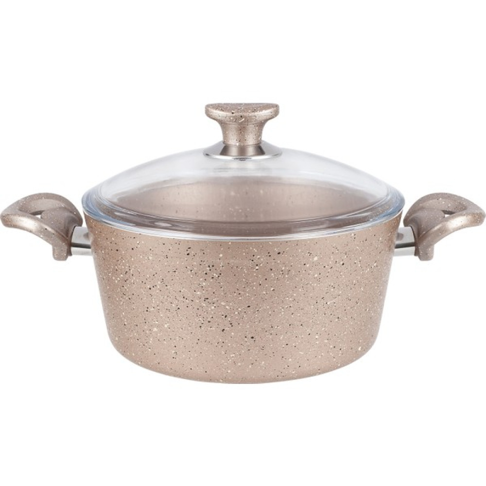 Dora Granitta Dora Quantum 20 cm 4 mm Gülkurusu Granit Derin Tencere Tencere / Tava Setleri Fiyatı