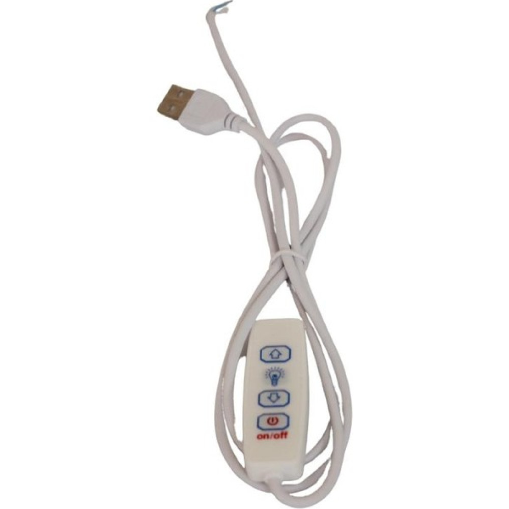 Dora Led 100 cm Dimmer Li USB Erkek Kablo 2 Amper Ucu Açık Dim Edilebilir USB Kablo Led Aydınlatmalar Fiyatı
