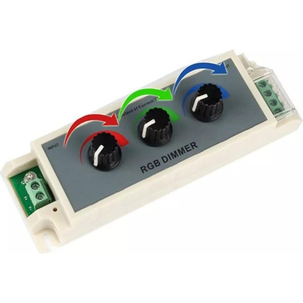 Dora Led 3 Kanal Manuel Rgb Led Dimmer Kontrol Led Aydınlatmalar Fiyatı