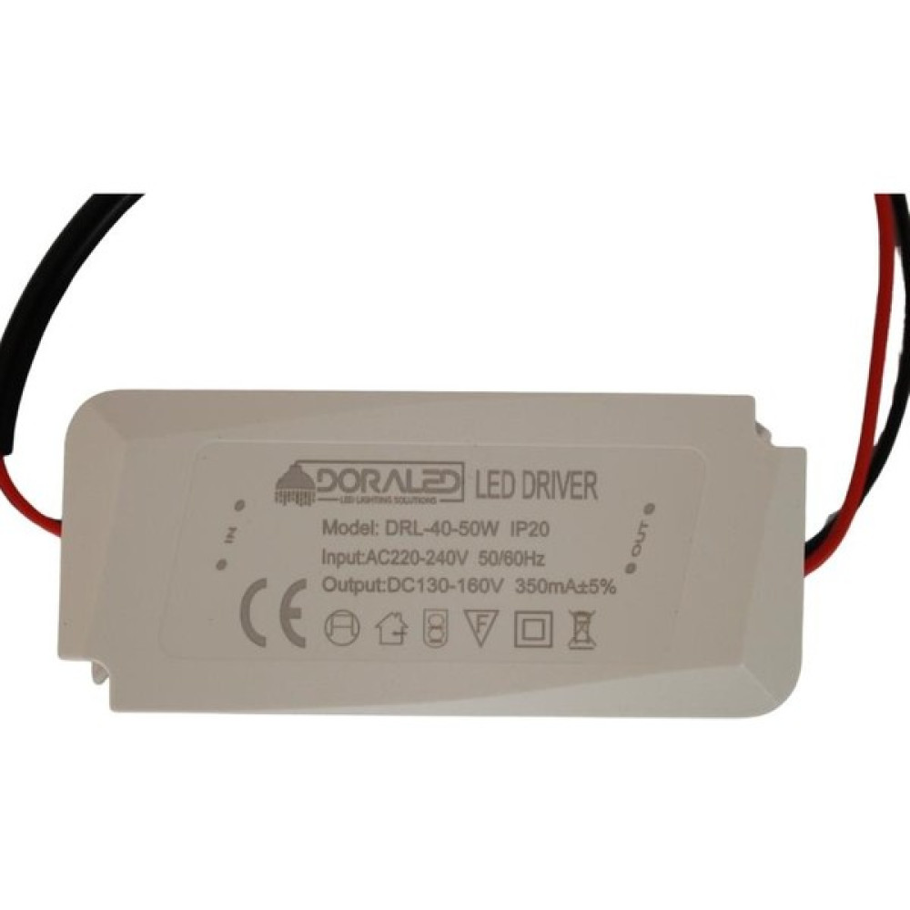 Dora Led 40-50W 350MA 130-160V Power LED Driver IP20 Power LED Sürücü Led Aydınlatmalar Fiyatı
