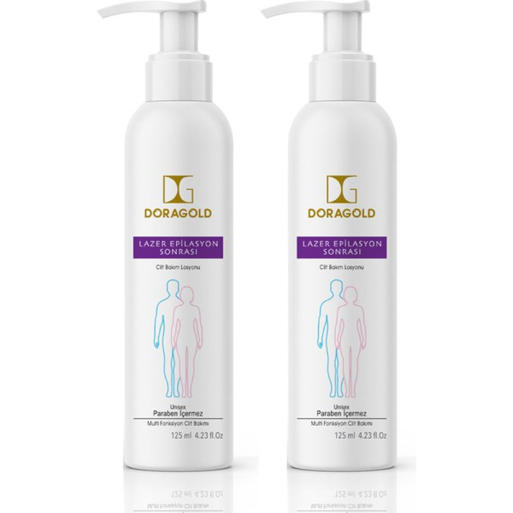 Doragold Lazer Epilasyon ve Ağda Sonrası Cilt Bakım Losyonu Krem 2 x 125 ml Nemlendiriciler Fiyatı
