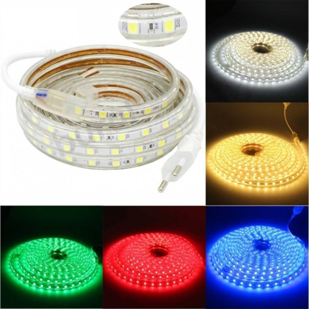 Doraled 220 Volt Hortum Amber LED Şerit 220V LED Aydınlatma + Fiş 10 m Led Aydınlatmalar Fiyatı