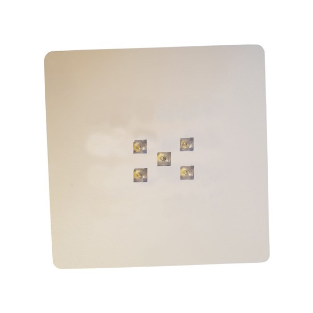 Doraled Kuyumcu Aydınlatma Kare Gömme Armatür 5 Cree Ledli Günışığı 3000-3200K Led Aydınlatmalar Fiyatı
