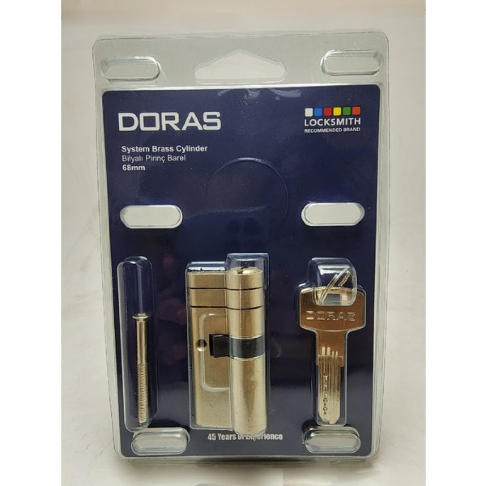 Doras Çift Tuzaklı Barel 68MM Gri Kilit Fiyatı