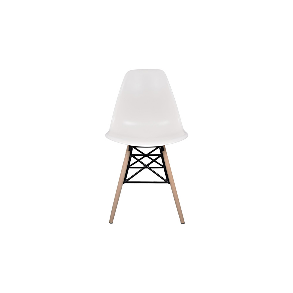 Dorcia Home Beyaz Eames Plastik Kafesli Sandalye - Cafe Balkon Mutfak Sandalyesi Masa - Sandalye & Tabure Fiyatı