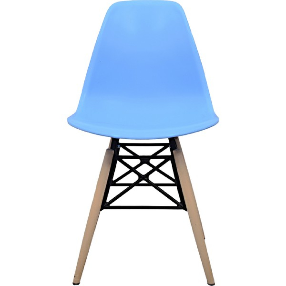Dorcia Home Eames Plastik Kafesli Sandalye - Cafe Balkon Mutfak Sandalyesi - Mavi Masa - Sandalye & Tabure Fiyatı