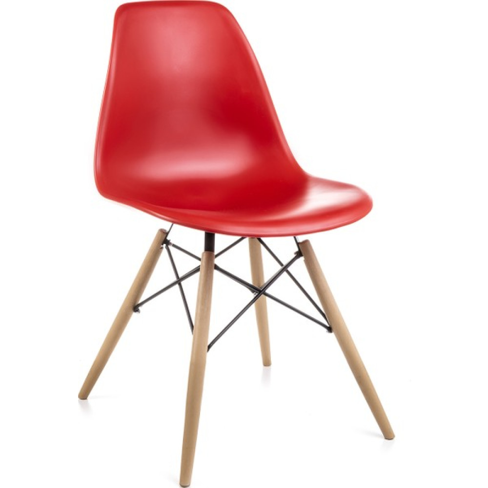 Dorcia Home Kırmızı Eames Sandalye Masa - Sandalye & Tabure Fiyatı