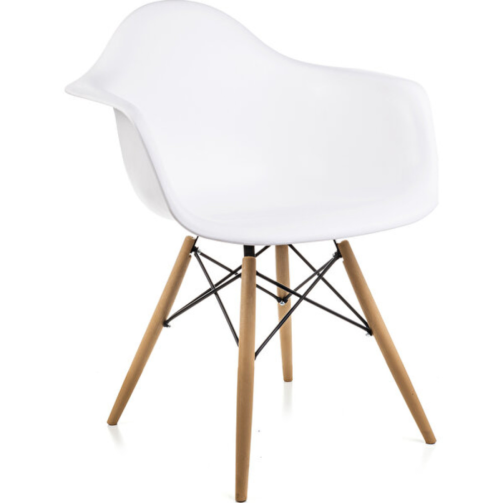 Dorcia Home Kolçaklı Beyaz Eames Sandalye Cafe Balkon Mutfak Sandalyesi Masa - Sandalye & Tabure Fiyatı