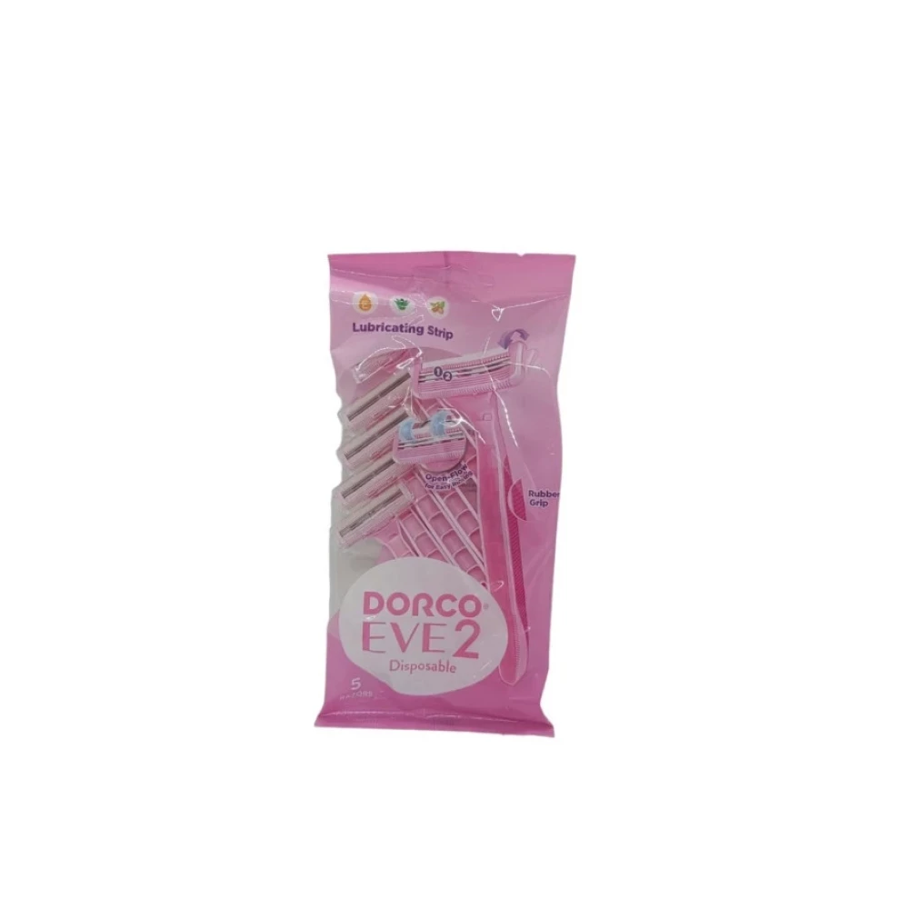 Dorco Eve2 Banyo 2 Bıçaklı Kayganlaştırcılı 5 Li Poşet Tüy Temizleme Makineleri Fiyatı