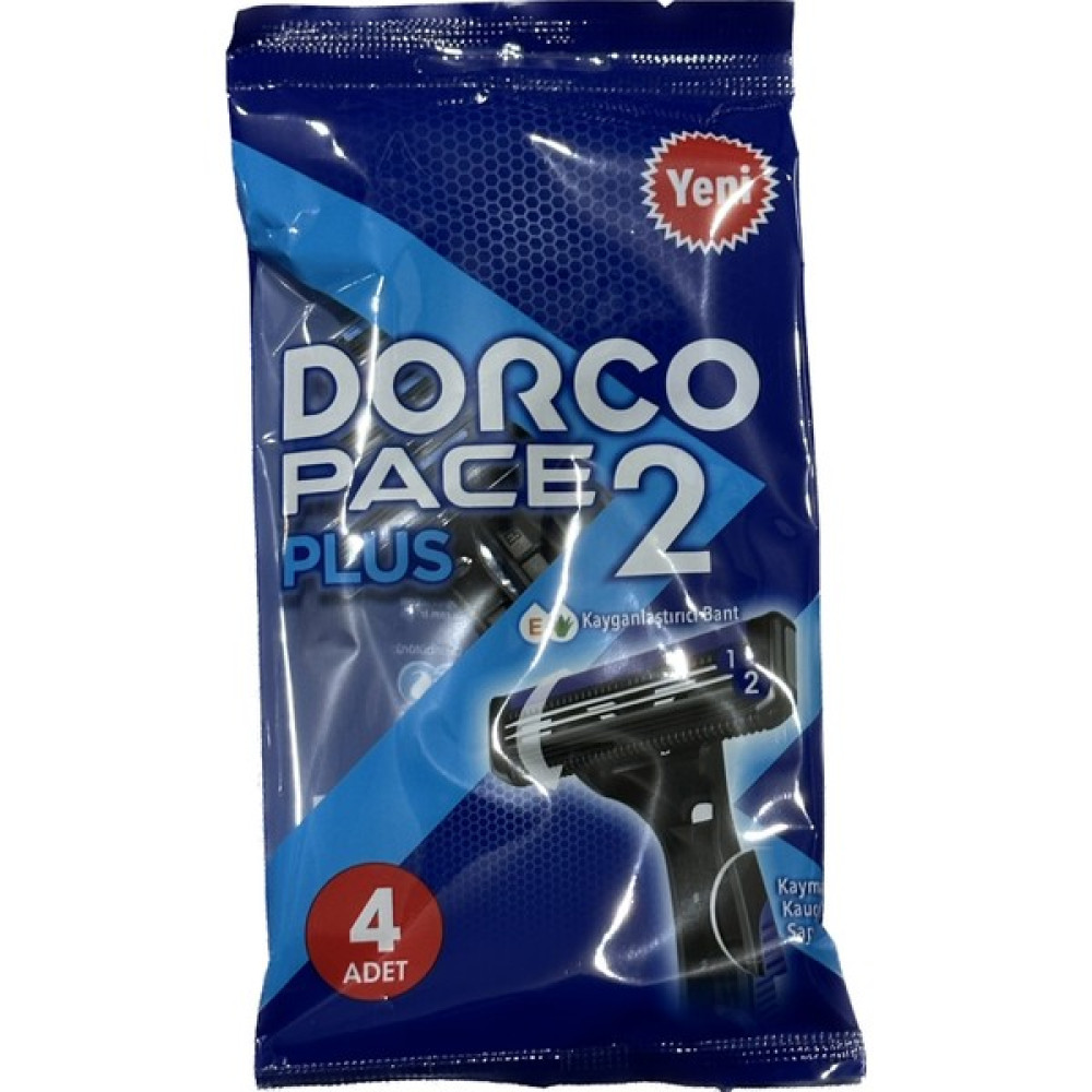 Dorco Pace 2 Plus Kullan At Tıraş Bıçağı 4'Lü Poşet - 1 Tıraş Bıçağı ve Yedekleri Fiyatı