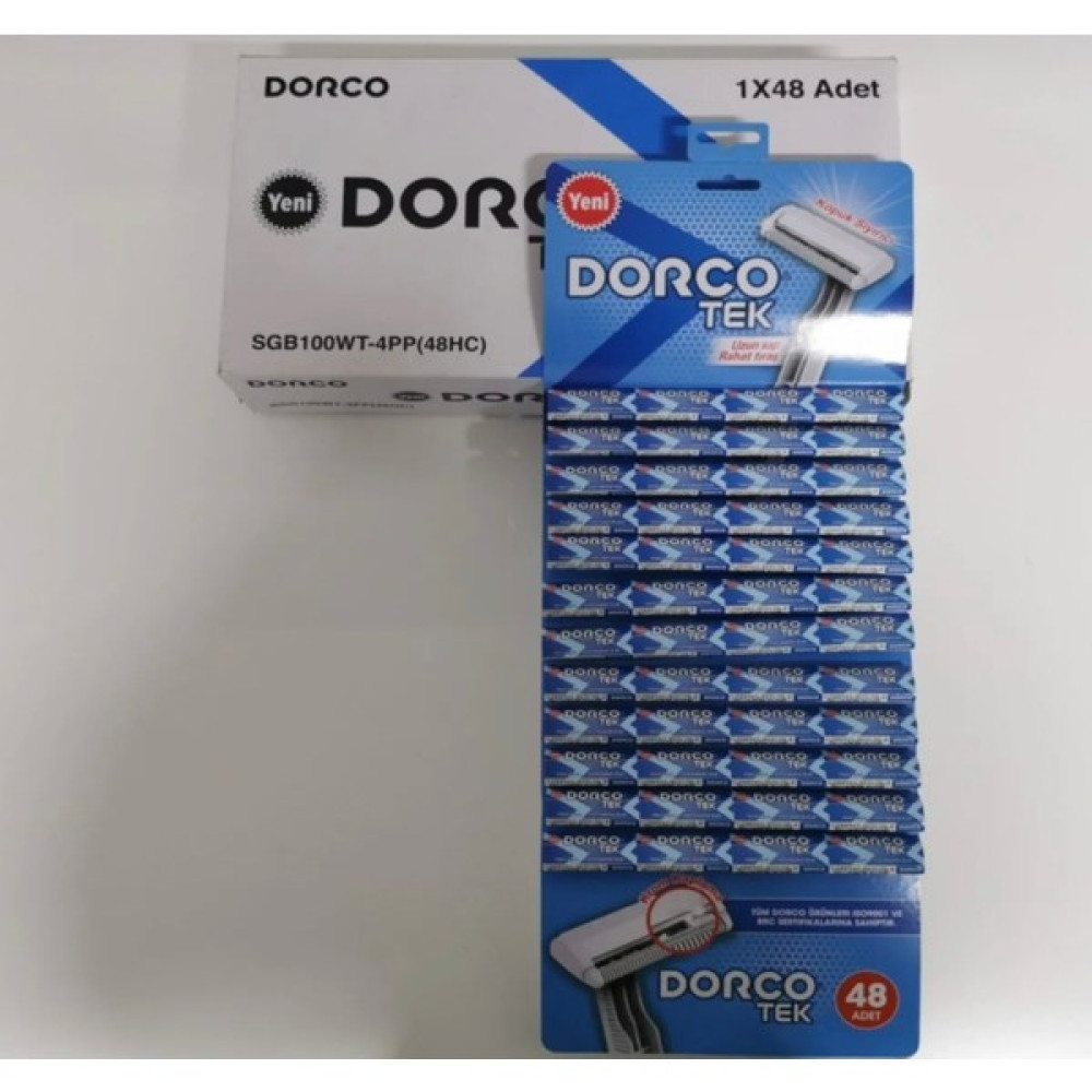 Dorco Tek Bıçaklı Kullan At Jilet 48 Adet - 1 Oto Boyaları Fiyatı