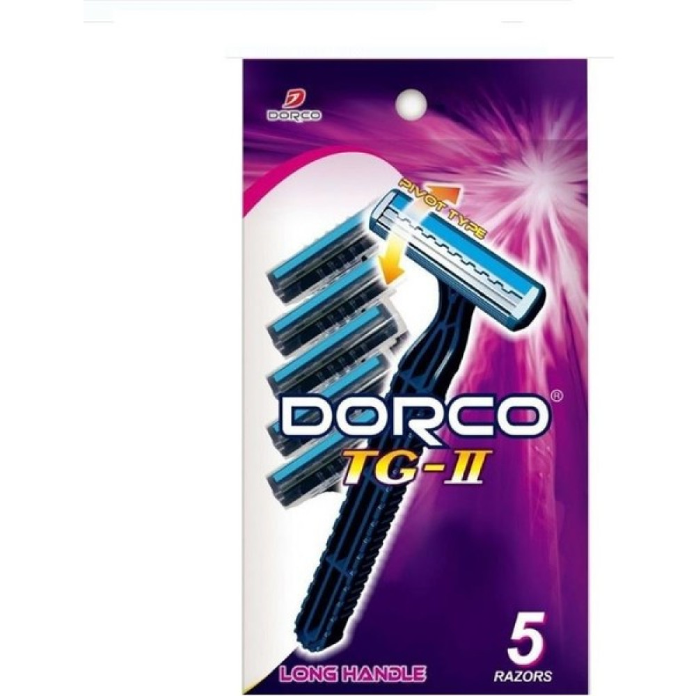 Dorco Tg-Iı 2 Bıçaklı Jilet 5 Li Poşet - 1 Tıraş Bıçağı ve Yedekleri Fiyatı