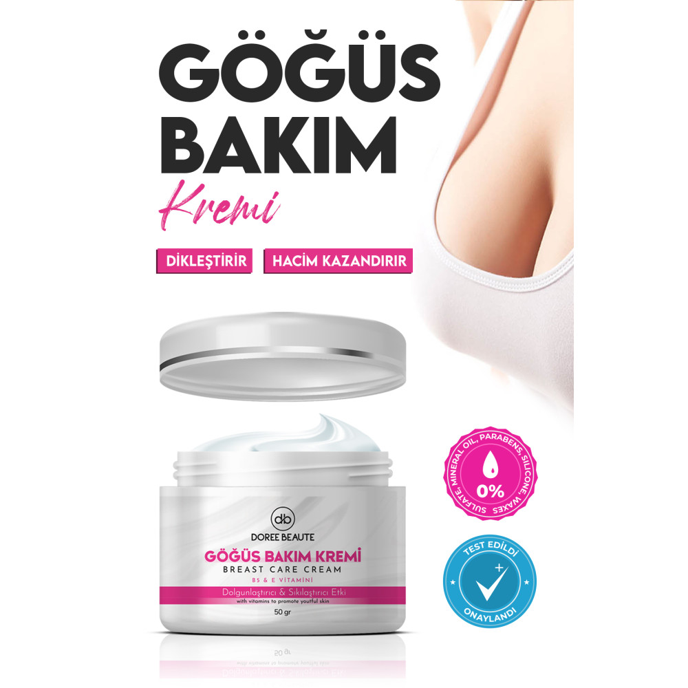 DOREE BEAUTE Gögüs Bakım Ve &dolgunlaştırcı Çatlak Giderici Bakım Kremi 50 ml Meme Ucu Kremi Fiyatı
