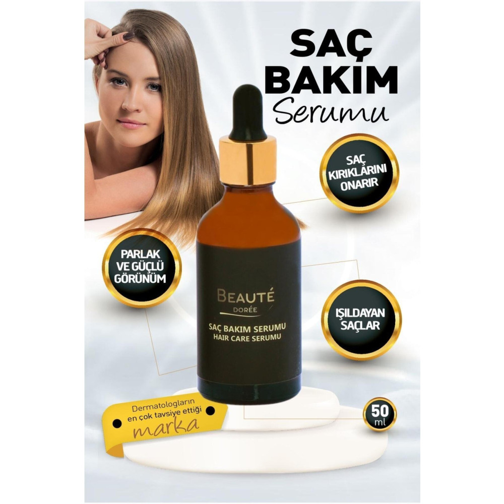 DOREE BEAUTE Hızlı Saç Uzatma Serumu Keratin - Argan Içerikli Çay Ağacı Özlü Saç Bakım Serumu 50ml Saç Bakım Maskeleri & Serumlar & Spreyler Fiyatı