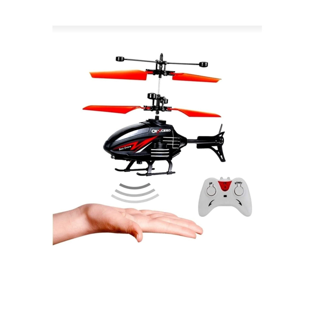 Doreka Işıklı Rc Helikopter Uzaktan Kumandalı Şarjlı Helikopter Sensörlü Drone Helikopter Kırmızı Sonic Oyuncak Araç Fiyatı