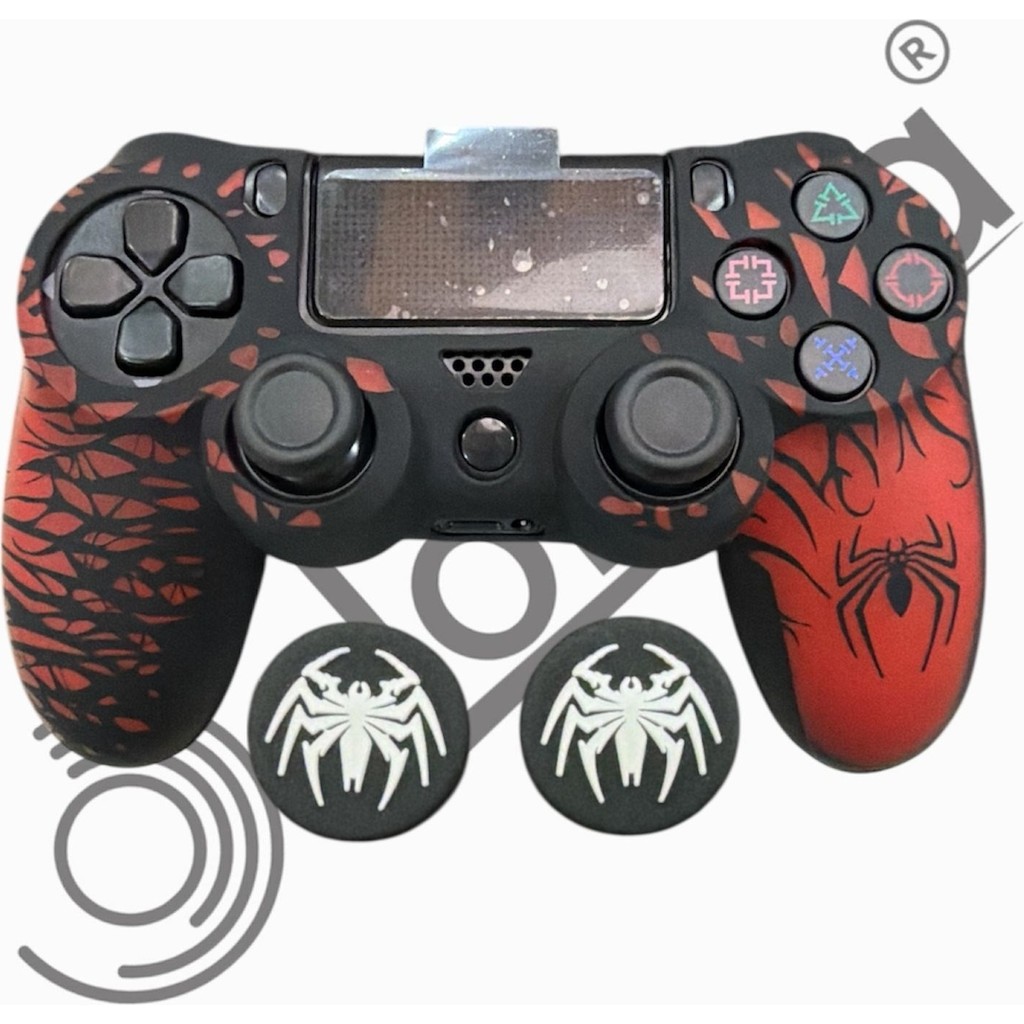 Doreka Ps4 Dualshock Spider-Man Koruyucu Silikon Kılıf ve Analog Korucusu - Kırmızı Kamuflaj Xbox Oyun Kolu ve Aksesuarları Fiyatı