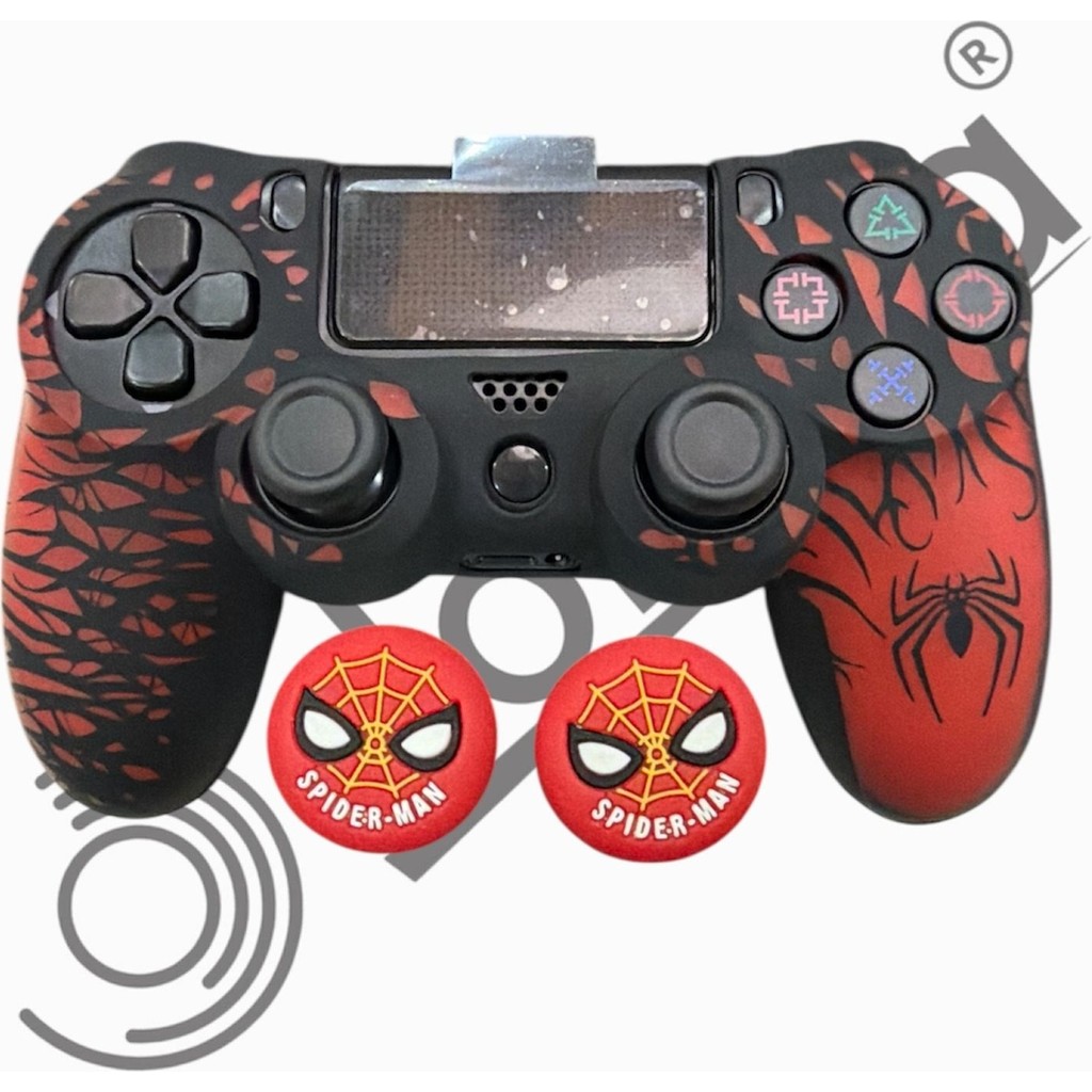 Doreka Ps4 Dualshock Spider-Man Koruyucu Silikon Kılıf ve Analog Korucusu - Siyah Xbox Oyun Kolu ve Aksesuarları Fiyatı