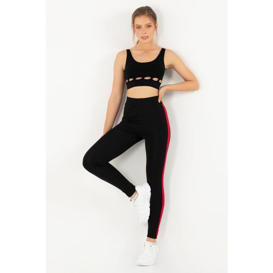 Doremi Active Sportive Çizgili Tayt