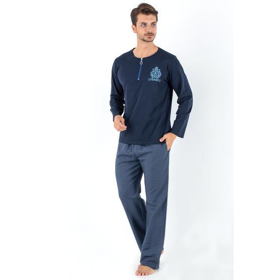 Doremi Prussian Blue Erkek Pijama Takımı Erkek Pijama Fiyatı