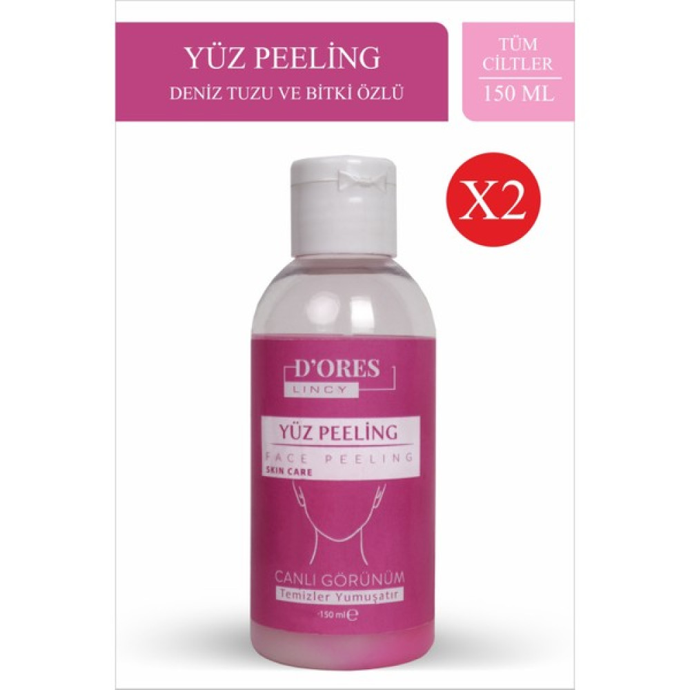 D'ores Lincy 2 X Yüz Peeling Face Peeling Deniz Tuzu Ve Bitki Özlü , Besler Ve Parlatır Oto Boyaları Fiyatı