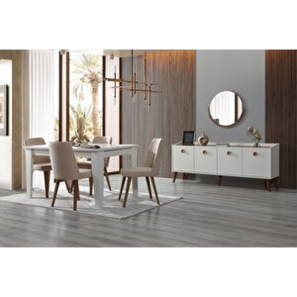 Doressa Home Glean Yemek Odası Takımı Yemek & Mutfak Masası Fiyatı