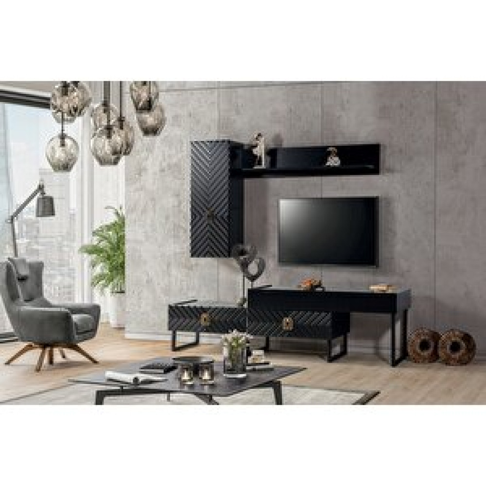 Doressa Home Narita Black Tv Ünitesi Tv Ünitesi / Sehpası Fiyatı