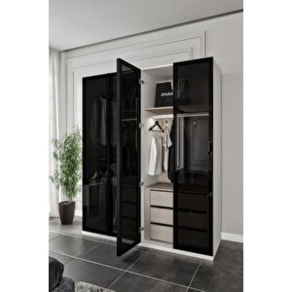Doressa Home Platinum White 4 Kapılı Gardırop Gardrop & Dolap Fiyatı