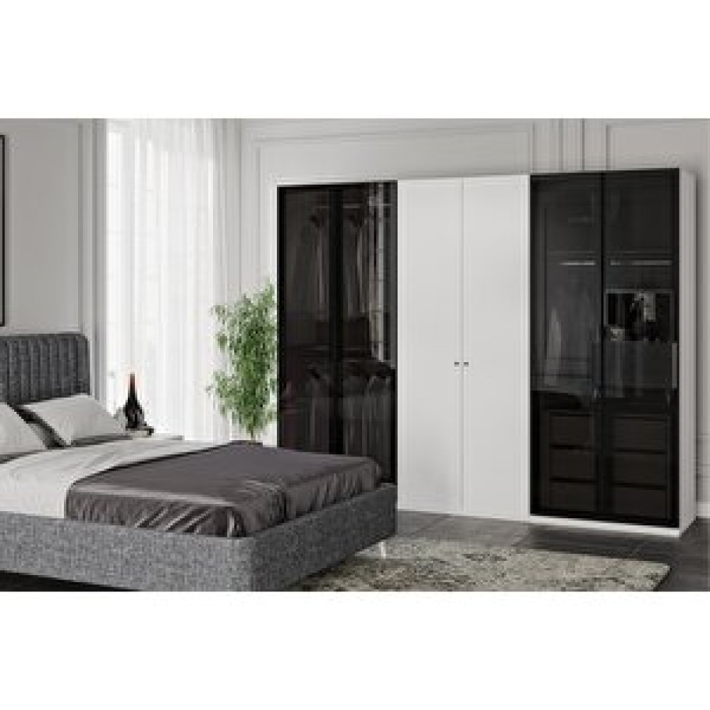 Doressa Home Platinum White Gardırop Gardrop & Dolap Fiyatı