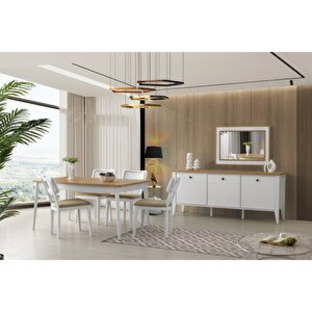 Doressa Home Poleska Yemek Odası Takımı Yemek & Mutfak Masası Fiyatı