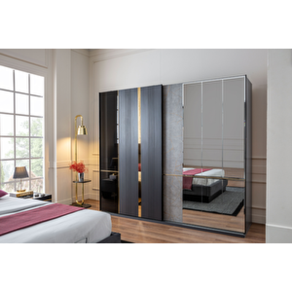 Doressa Home Ronn Gold Gardırop Gardrop & Dolap Fiyatı