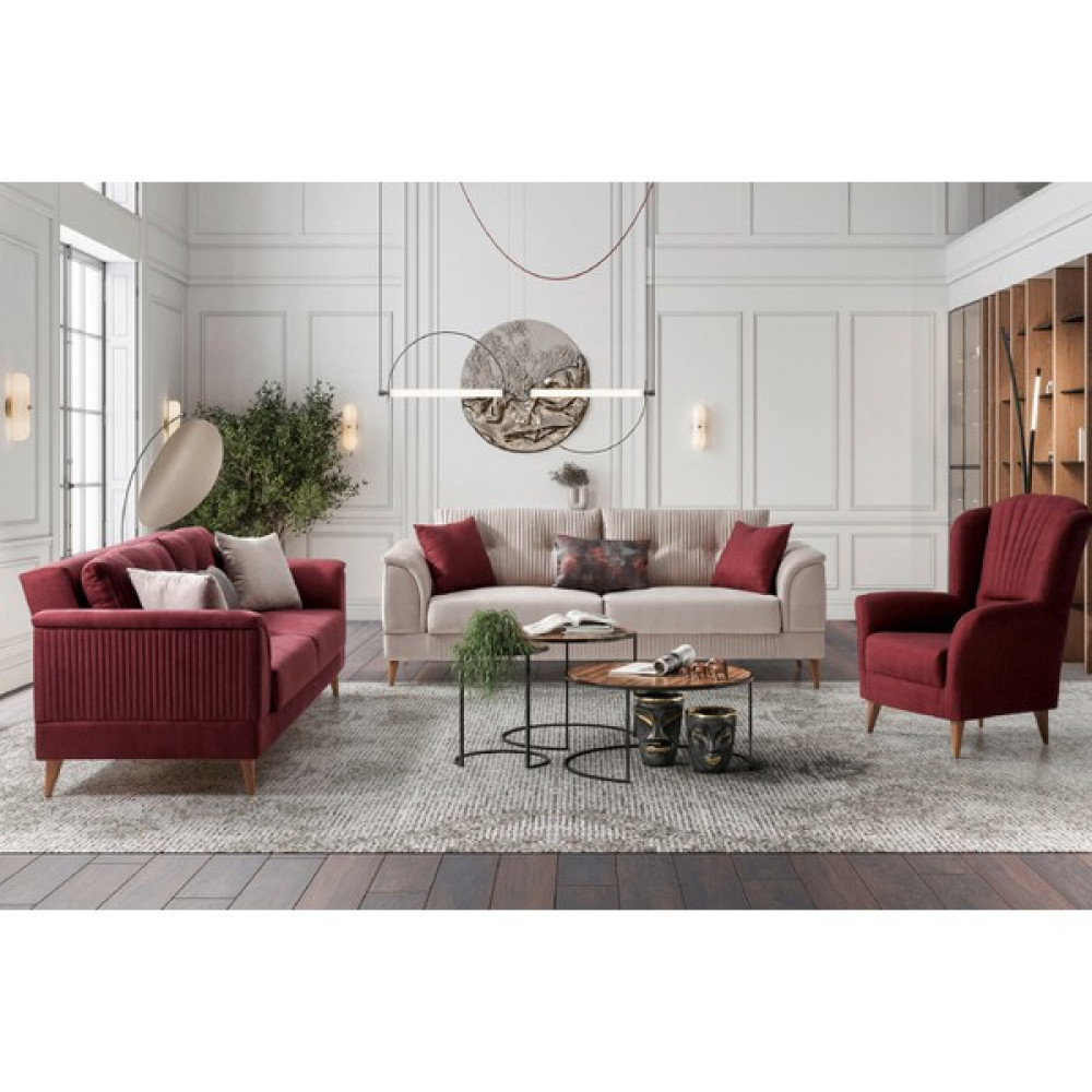 Doressa Home Samge Koltuk Takımı - Fuşya Koltuk Takımı / Seti Fiyatı
