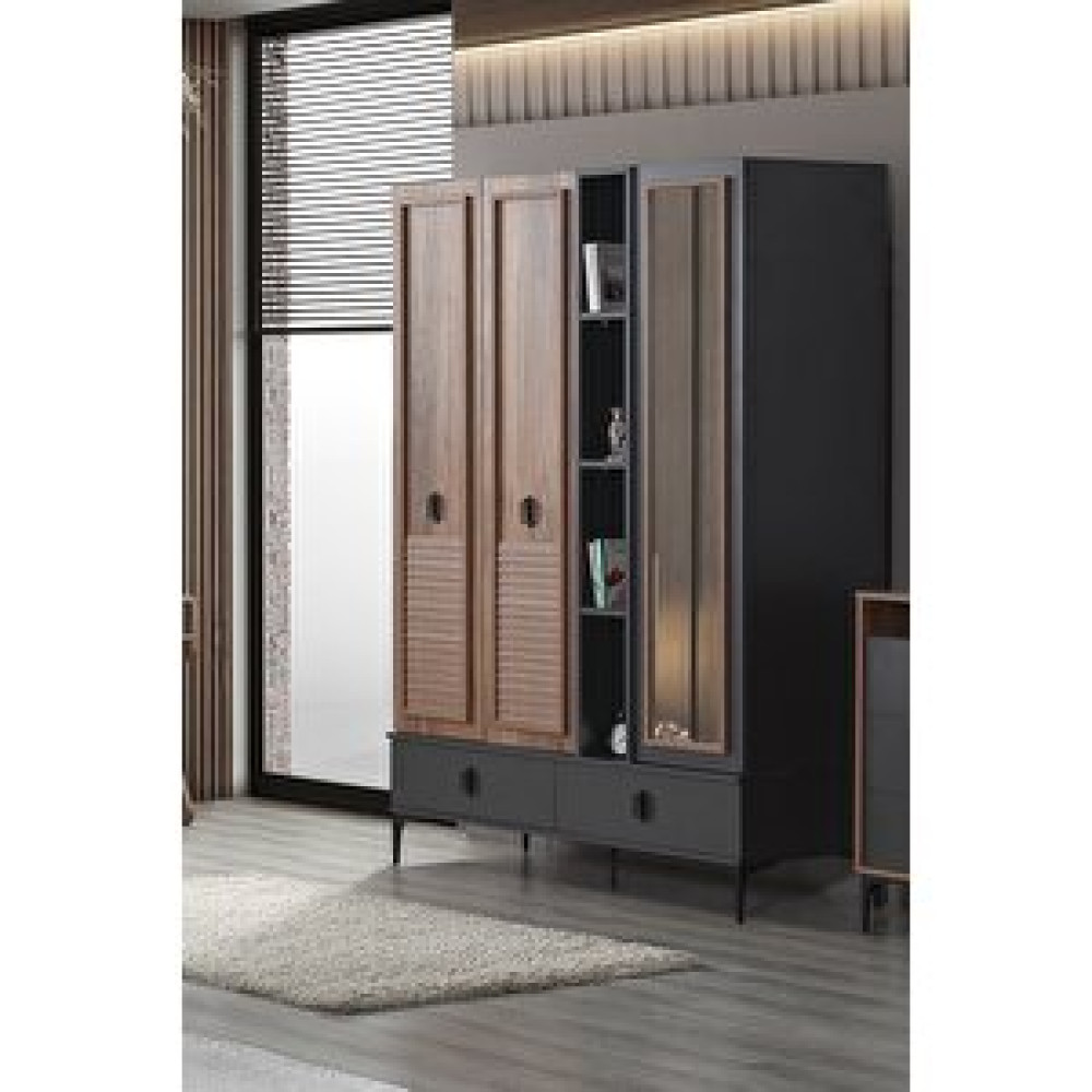 Doressa Home Toledo 3 Kapılı Gardırop Bebek Odası Gardırop Fiyatı